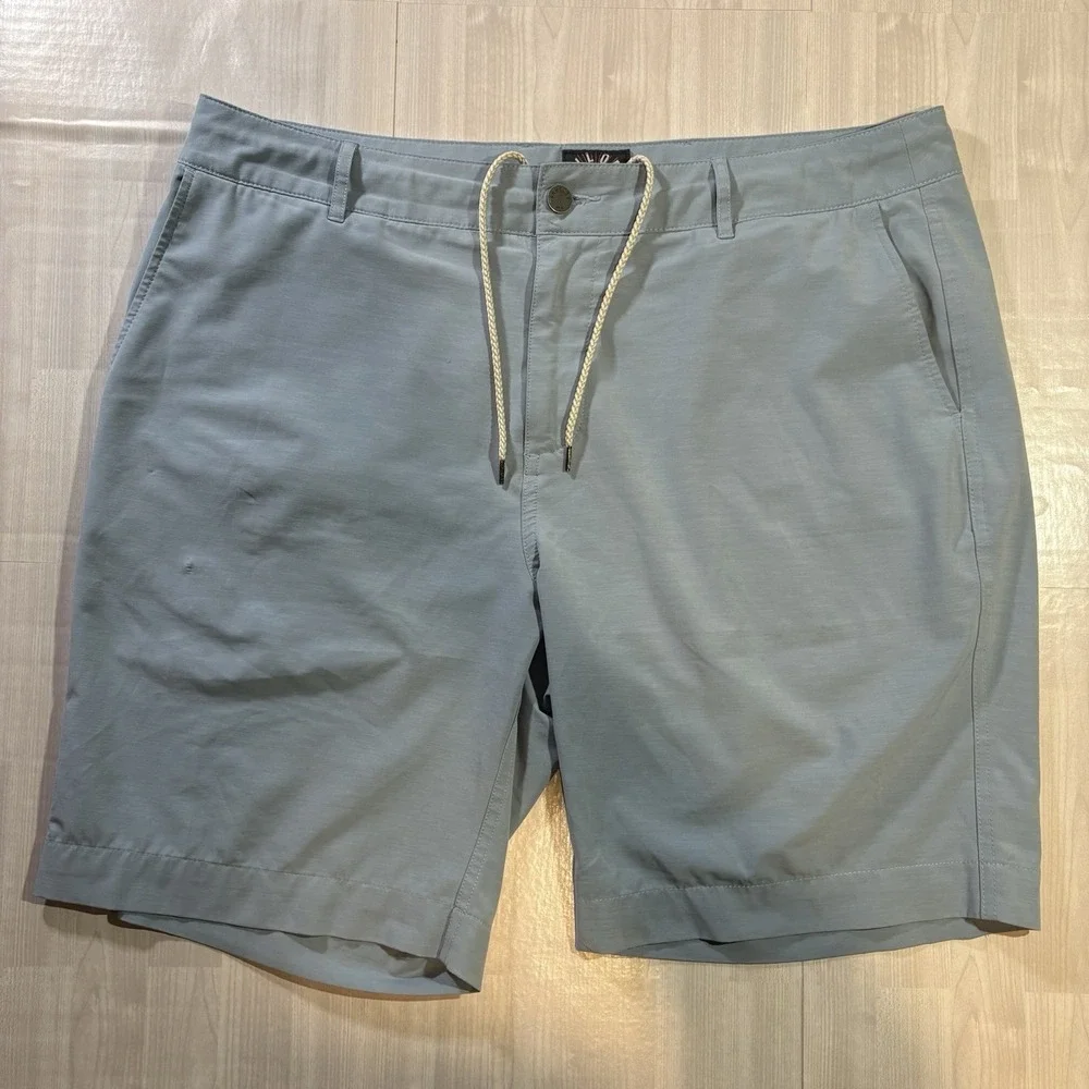 Faherty Shorts Mens 36 All Day Stretch Belt Loop Drawstring Chino 9